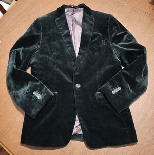 NWOT - Banana Republic Black Velvet Blazer